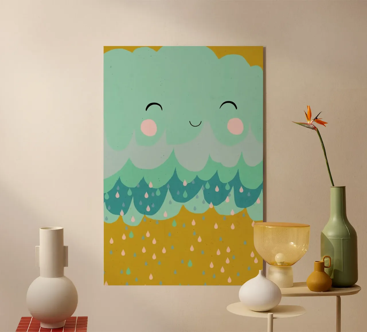 Happy Rain plexiglass da treechild