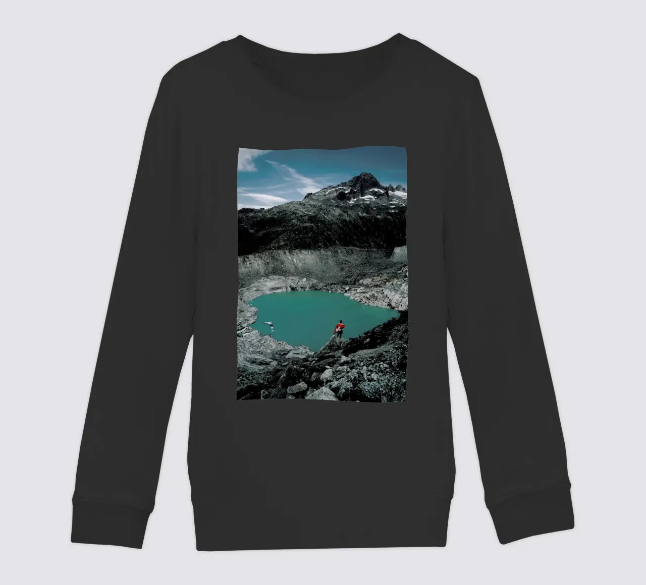 Marvelling the Lagoon by Pascal Brändle felpa bambino da EyeEm Mobile GmbH