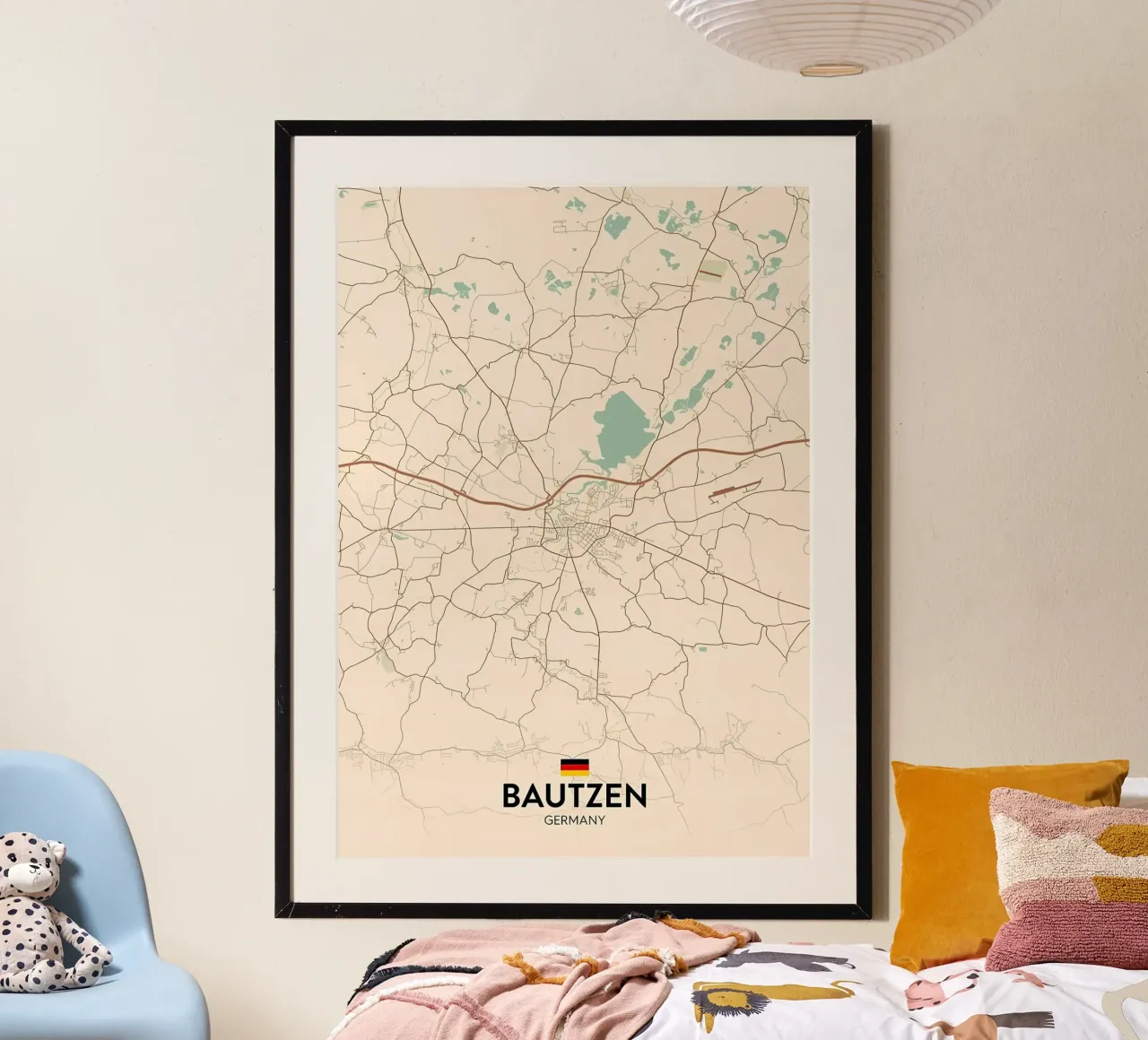 Bautzen DE poster da Jacob W MICKELSON