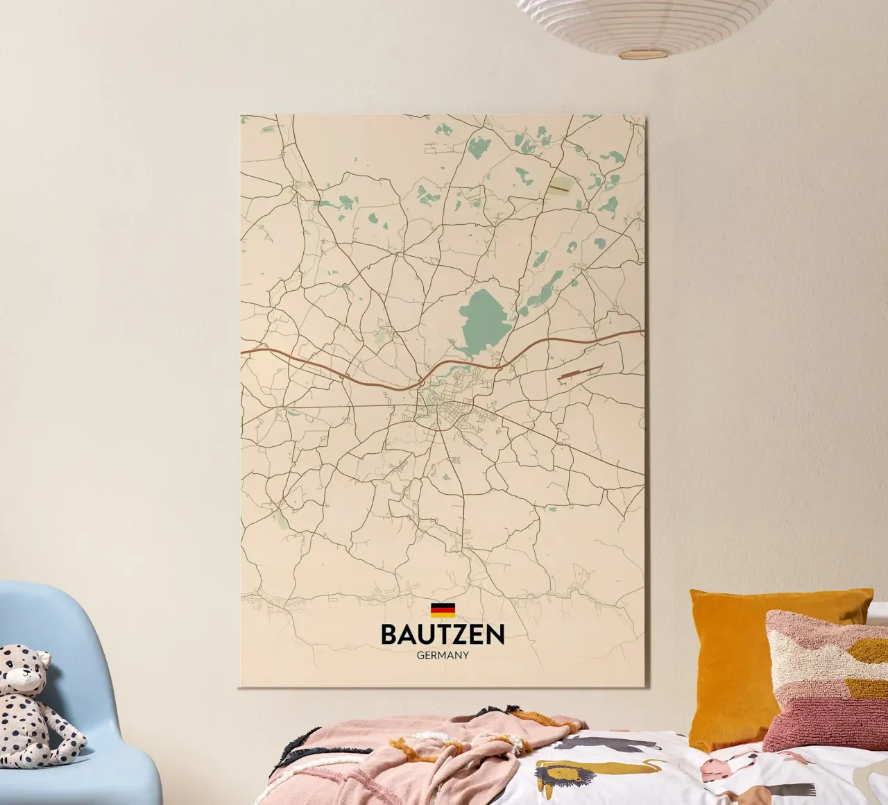 Bautzen DE poster da Jacob W MICKELSON