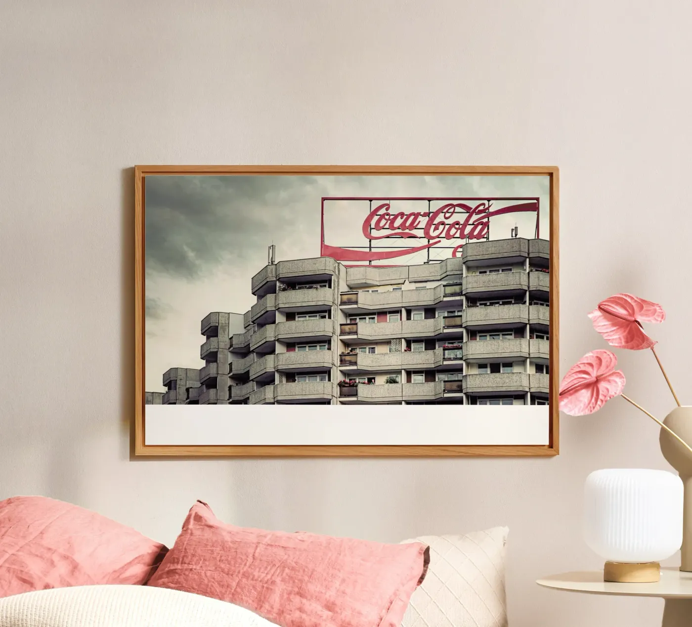 Coca Cola alluminio dibond da Michael Belhadi