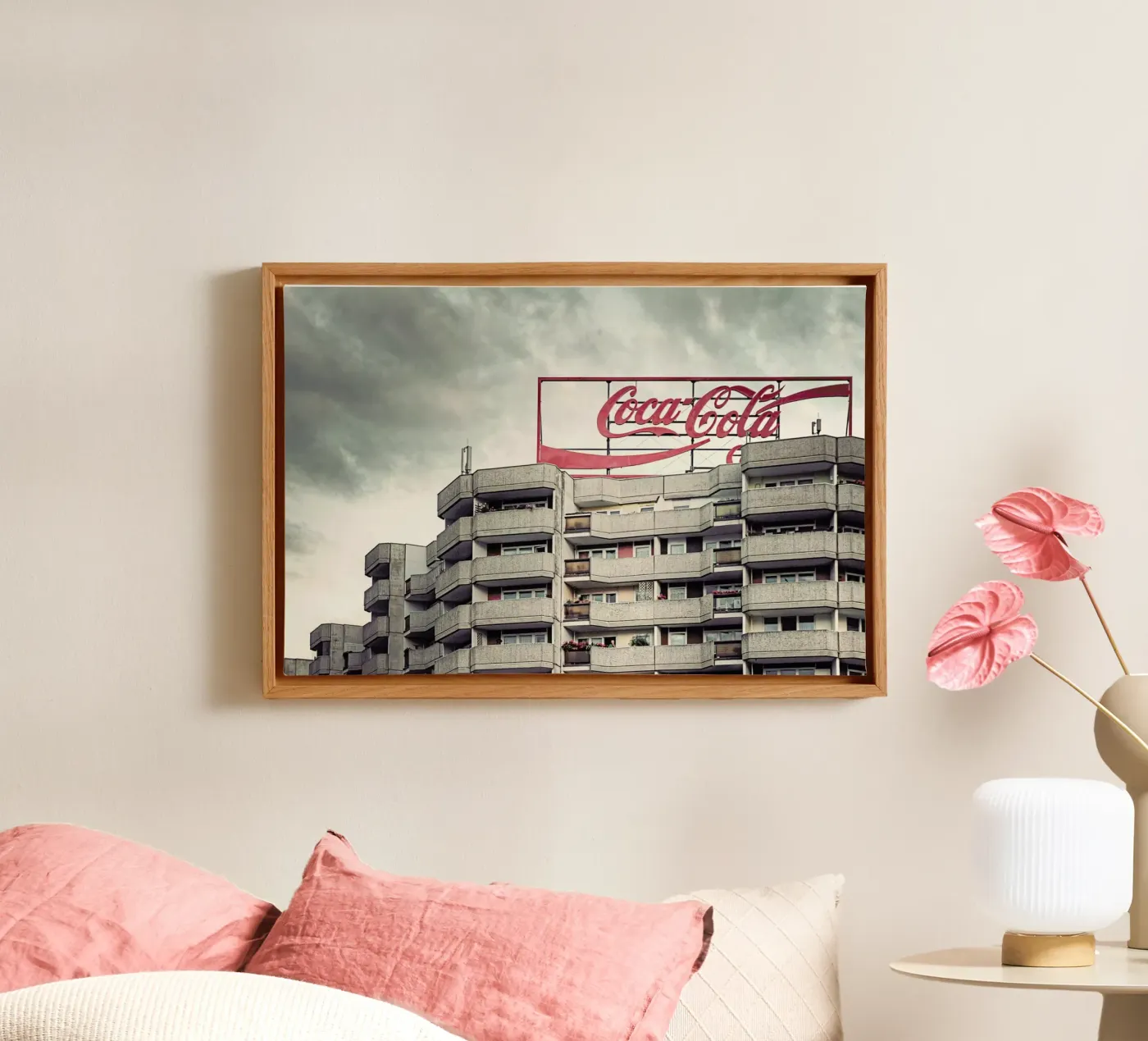 Coca Cola canvas van Michael Belhadi