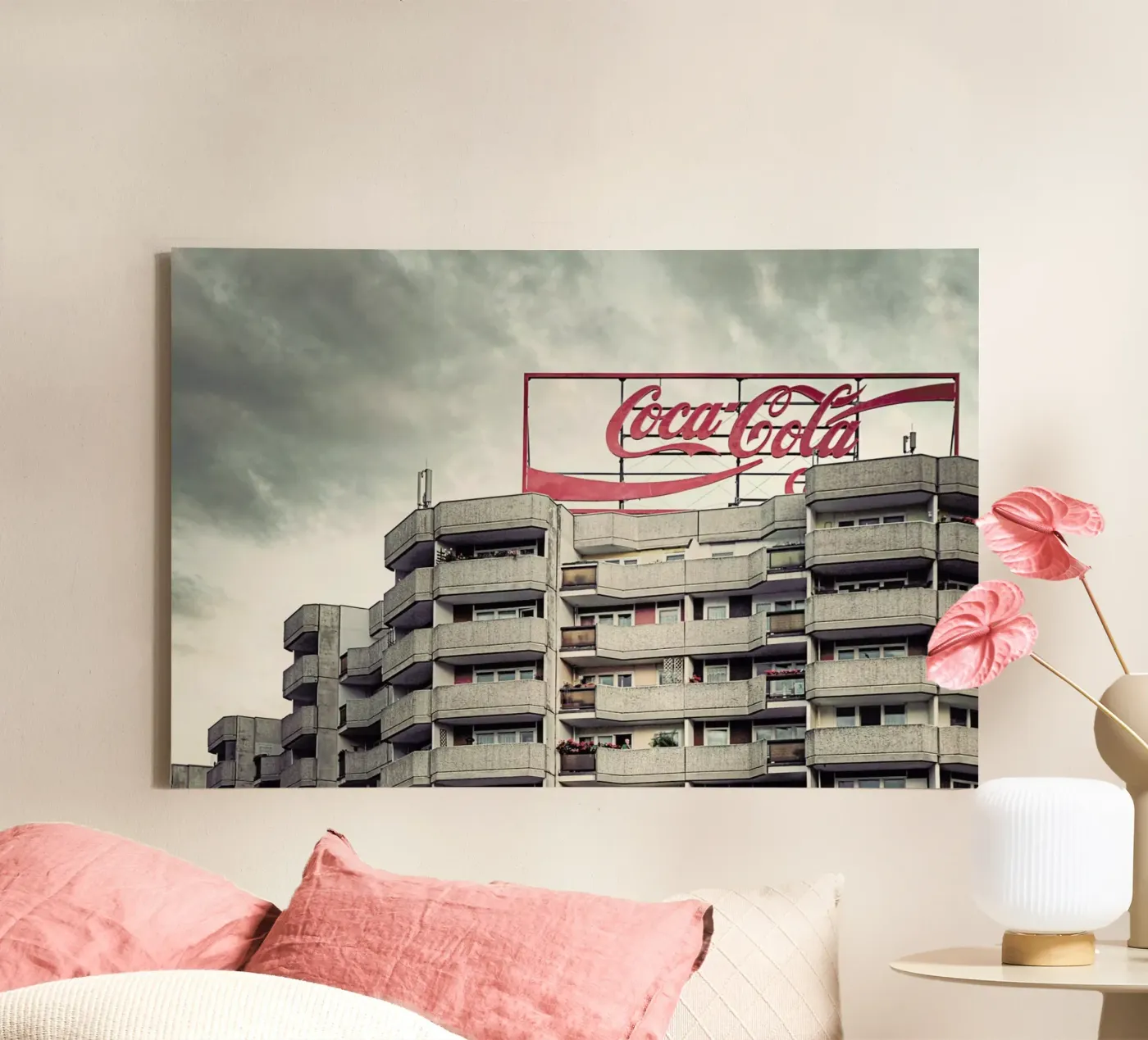 Coca Cola canvas van Michael Belhadi