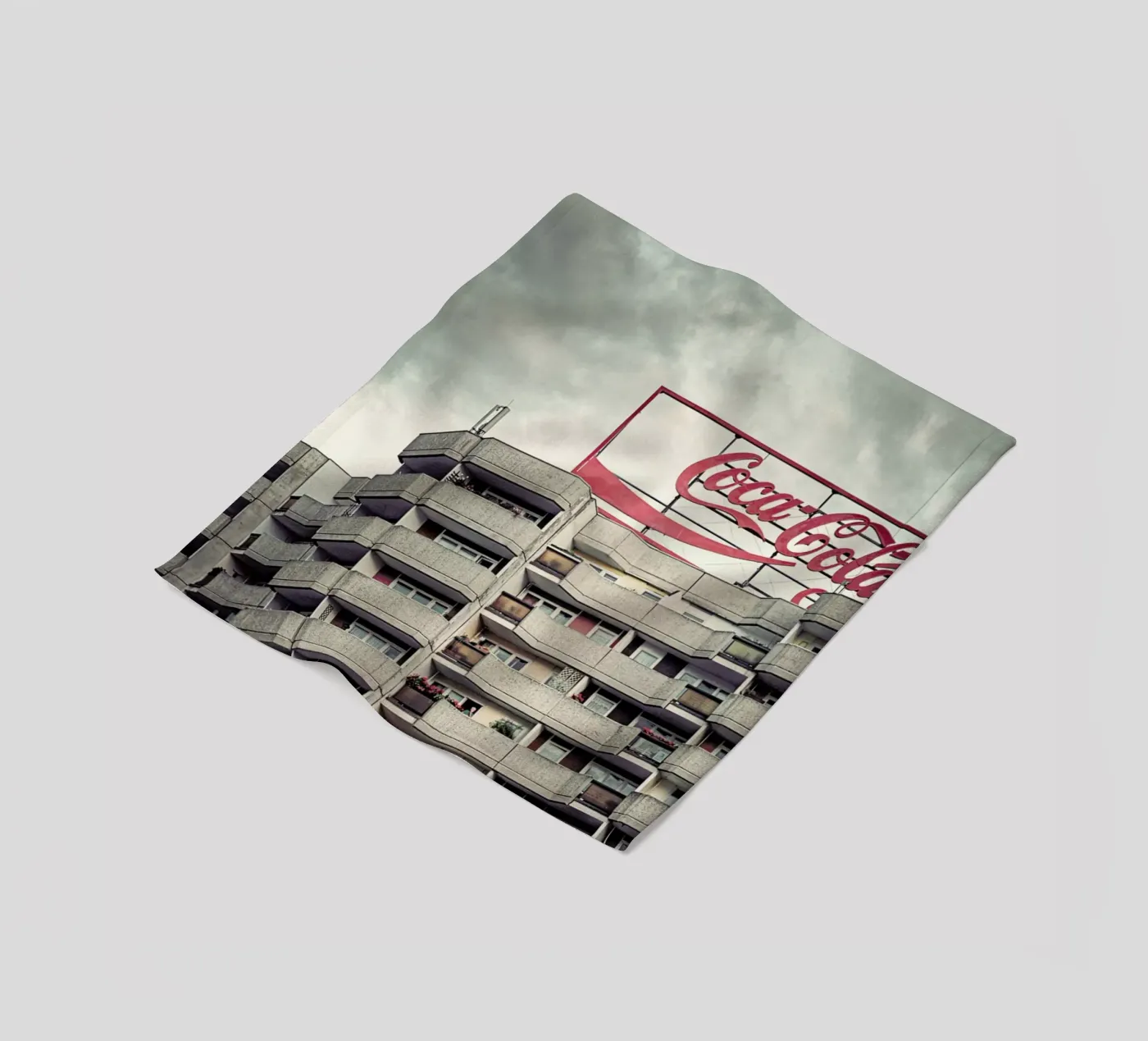 Coca Cola fleecedeken van Michael Belhadi