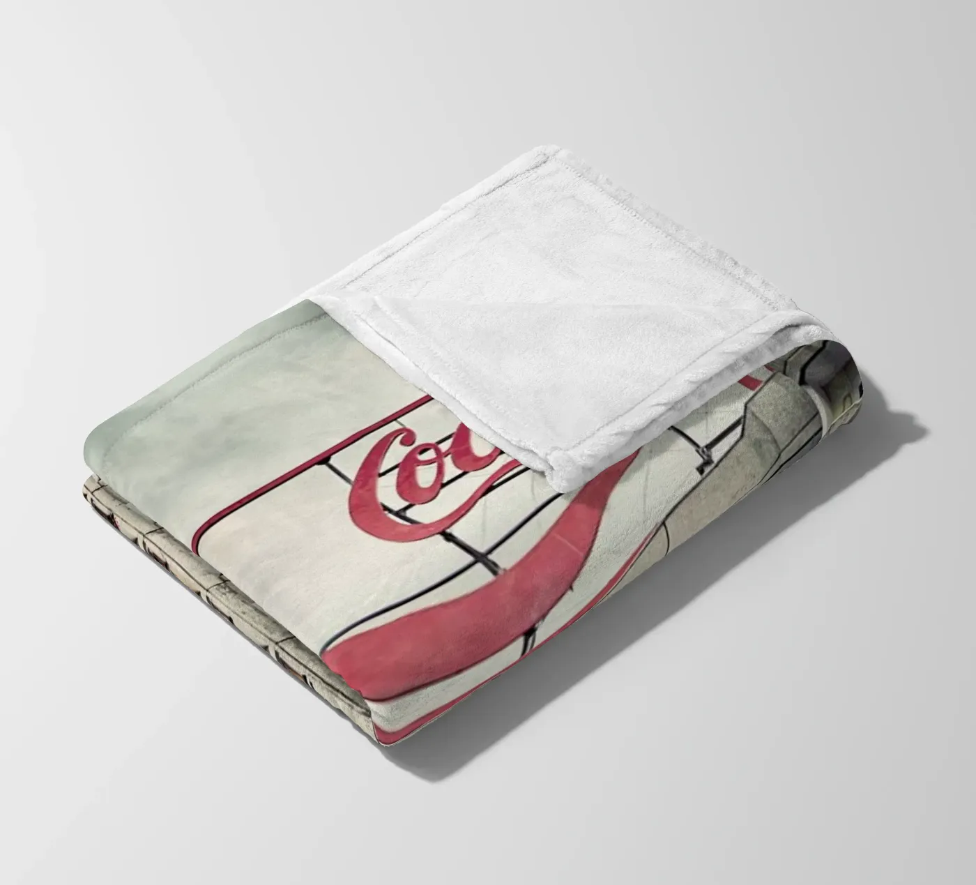 Coca Cola fleecedeken van Michael Belhadi