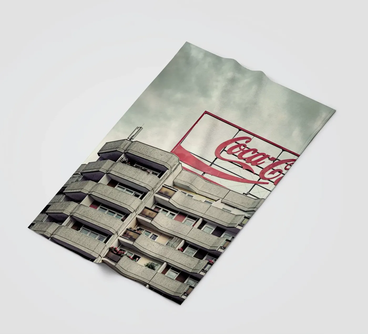 Coca Cola fleecedeken van Michael Belhadi