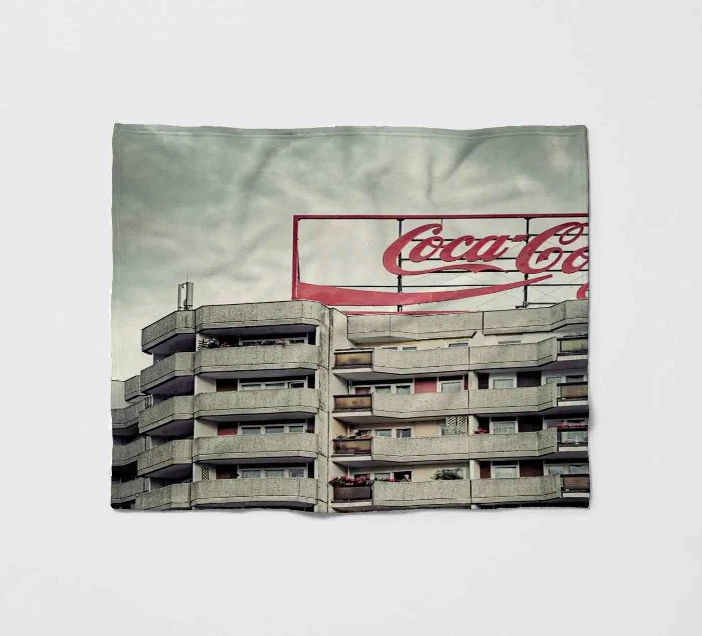 Coca Cola fleecedeken van Michael Belhadi