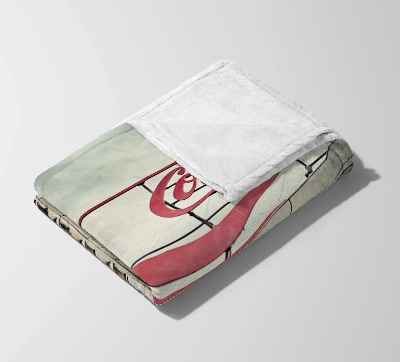 Coca Cola fleecedeken van Michael Belhadi