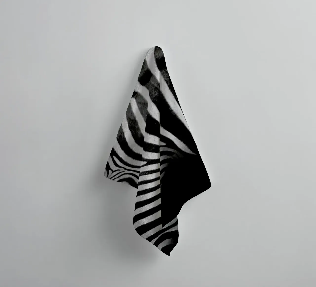 Zebra Profile by Lothare Dambreville asciugamano da bagno da EyeEm Mobile GmbH