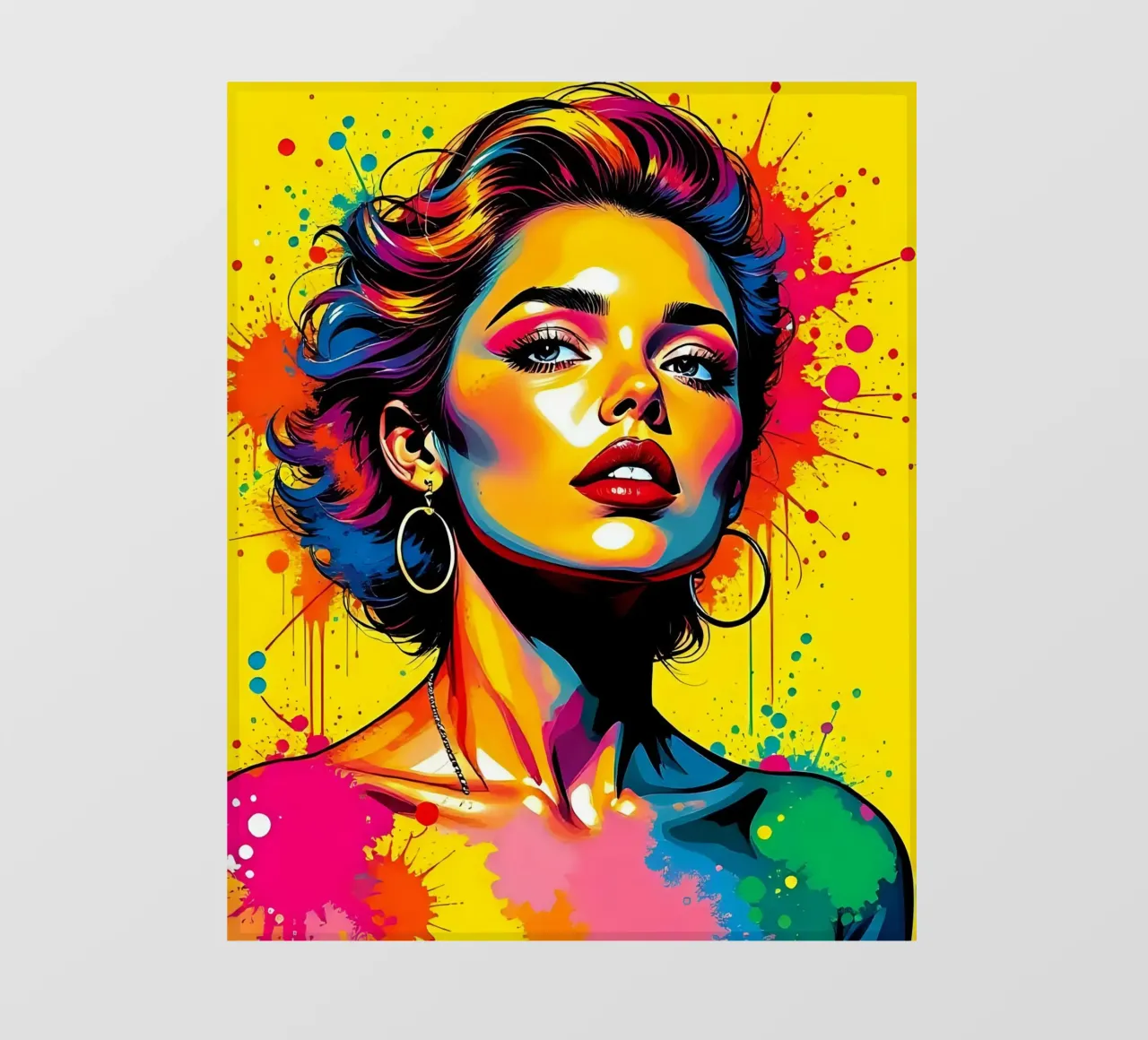 Stile_A_8 telo in pvc da AI-Portraits by LK