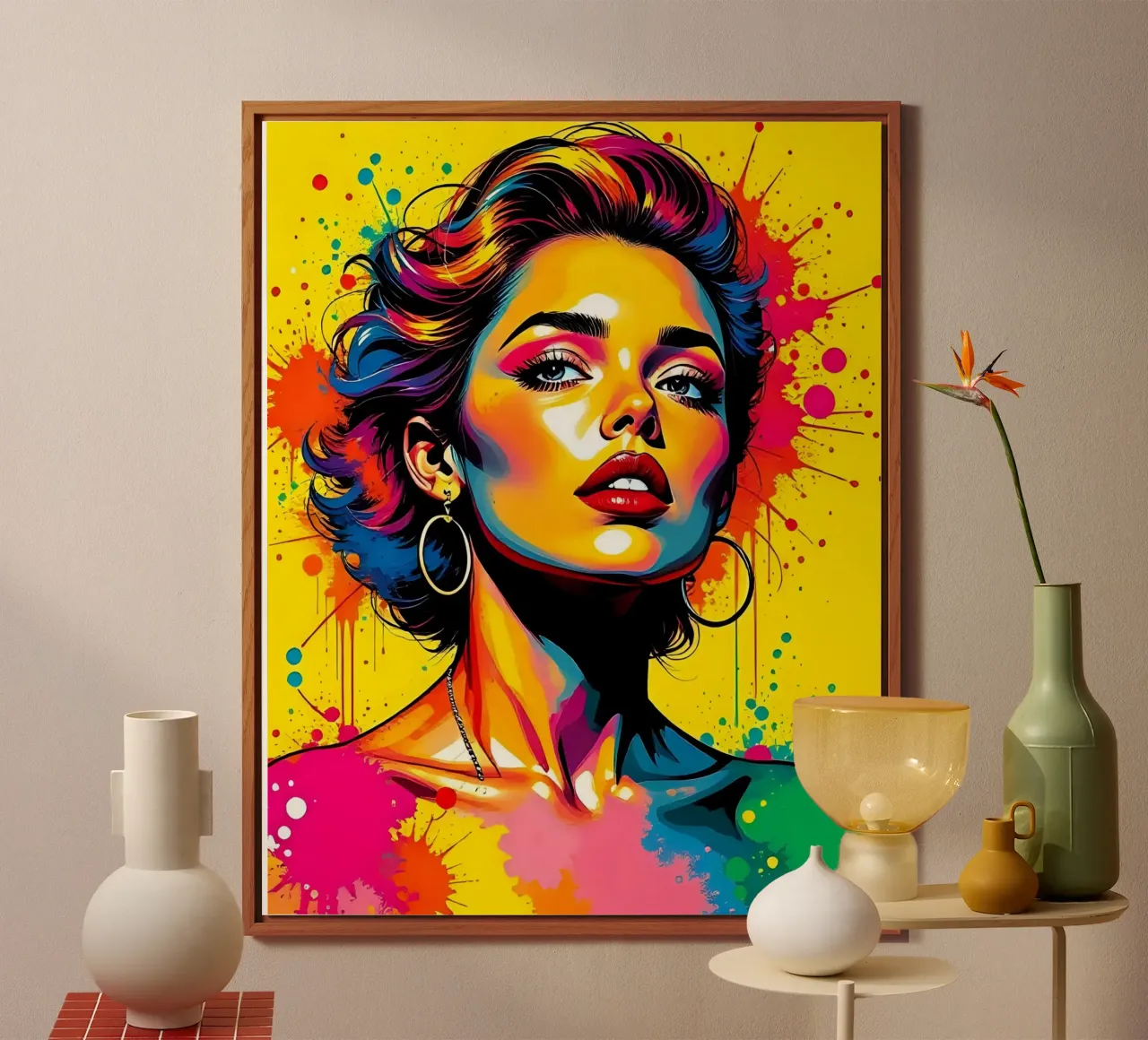 Stile_A_8 alluminio dibond da AI-Portraits by LK