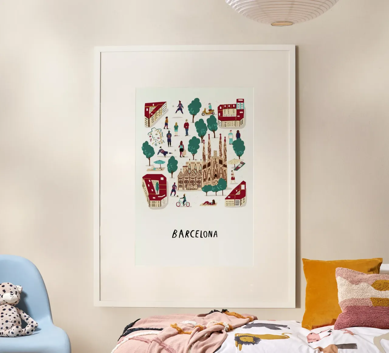 Barcellona poster da Alex Foster