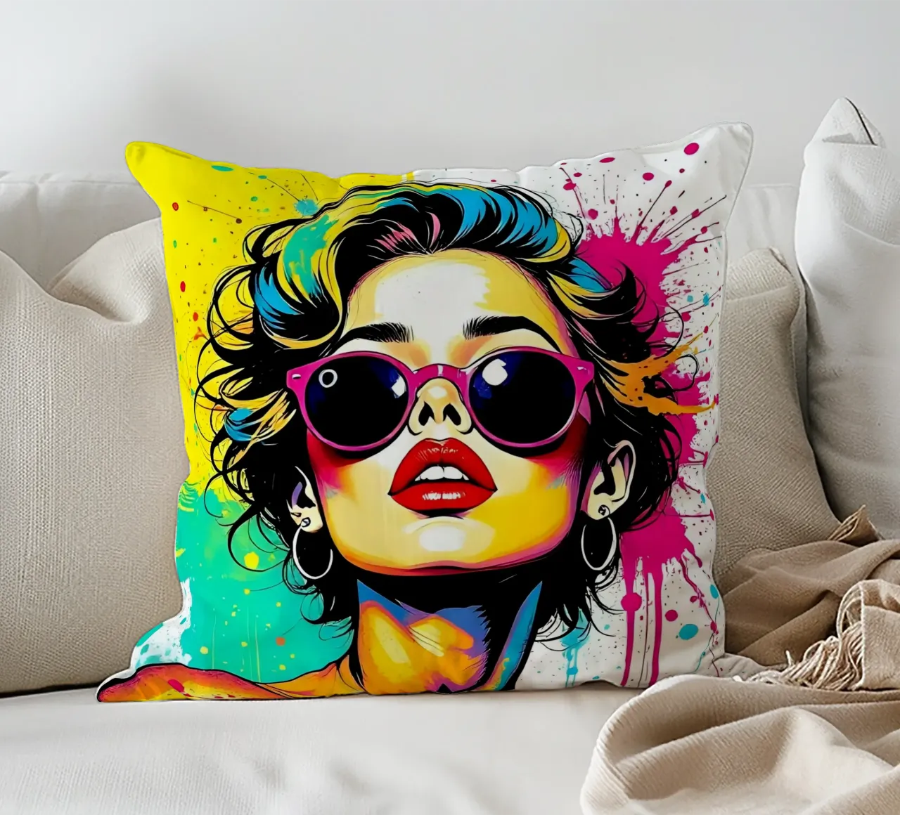 Stile_A_9 cuscino da AI-Portraits by LK