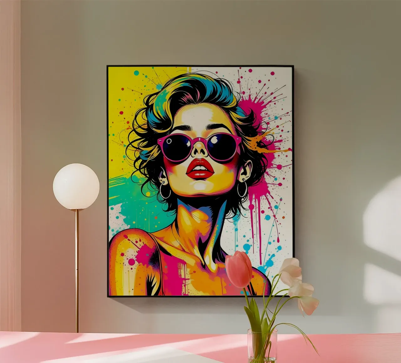 Stile_A_9 plexiglass da AI-Portraits by LK