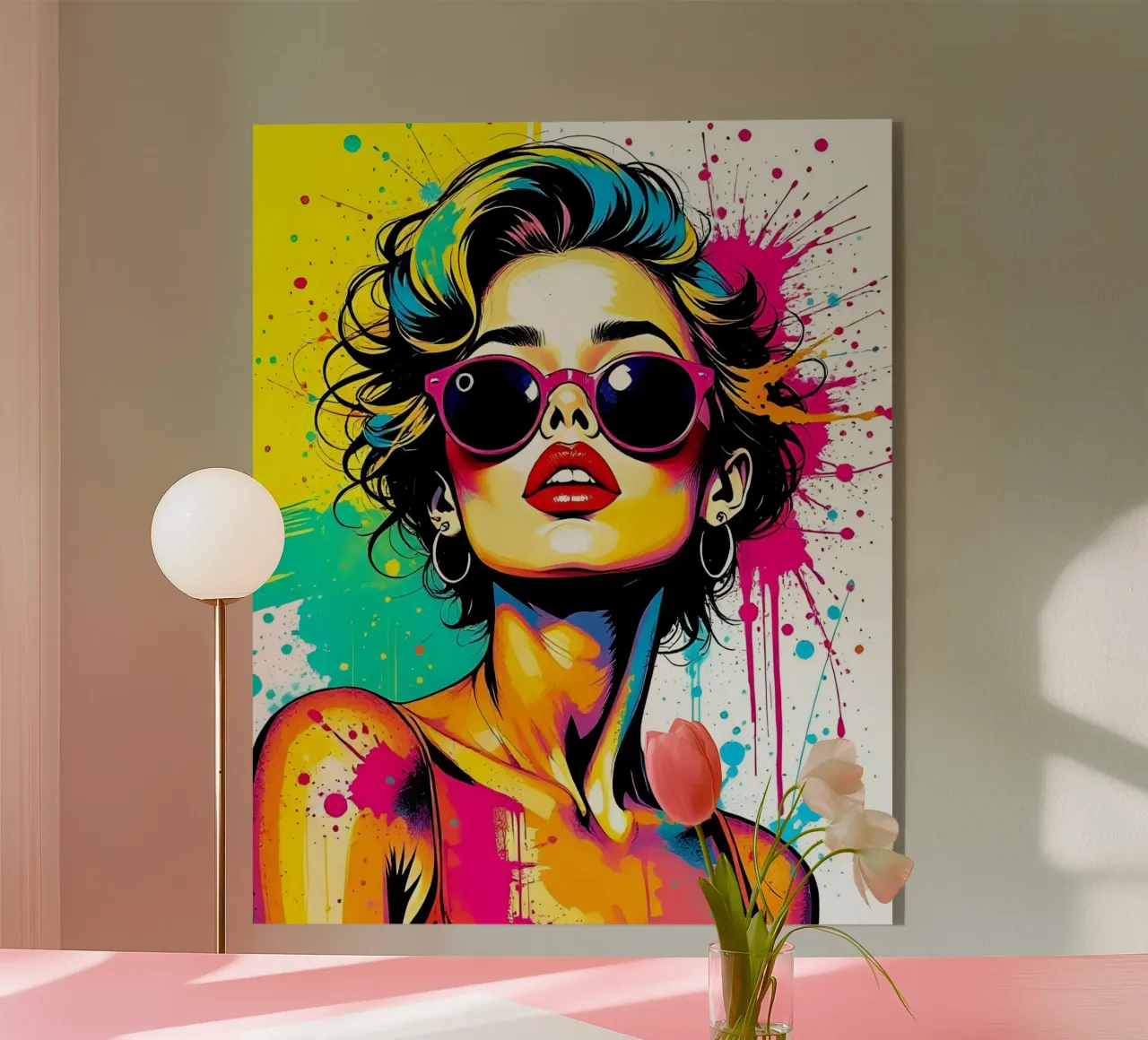 Stile_A_9 plexiglass da AI-Portraits by LK