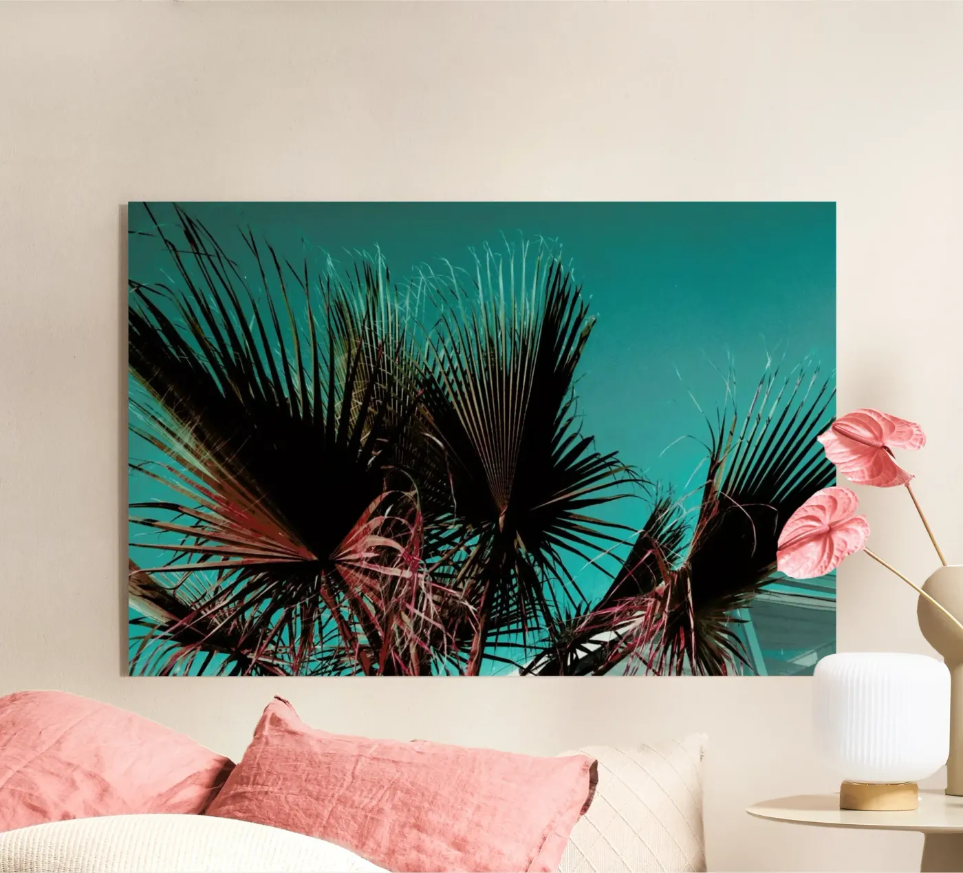 Palms IV plexiglas de Sebastian Hilgetag