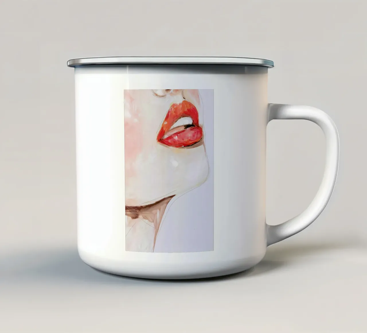 Desert tazza in smalto da Leigh Viner