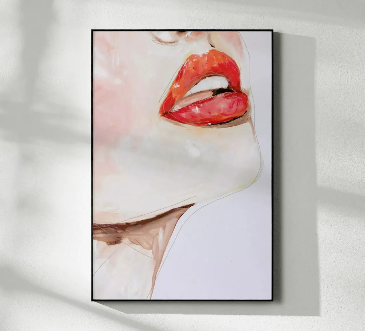 Desert acrylic glass by Leigh Viner