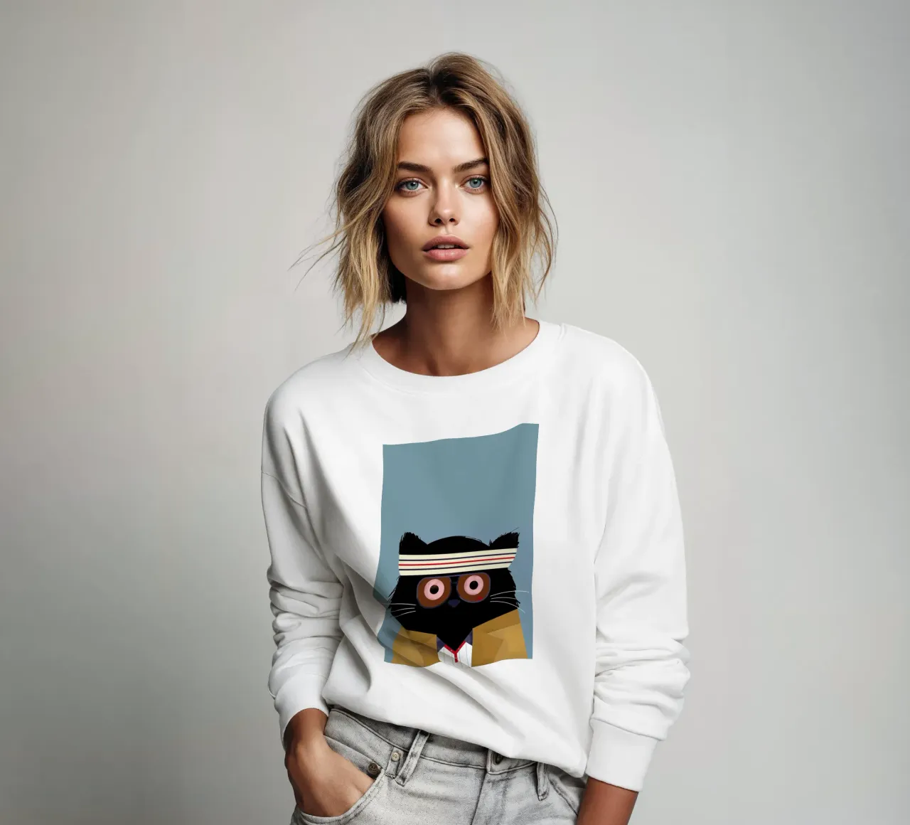 Cat - Tenenbaum felpa da Doozal