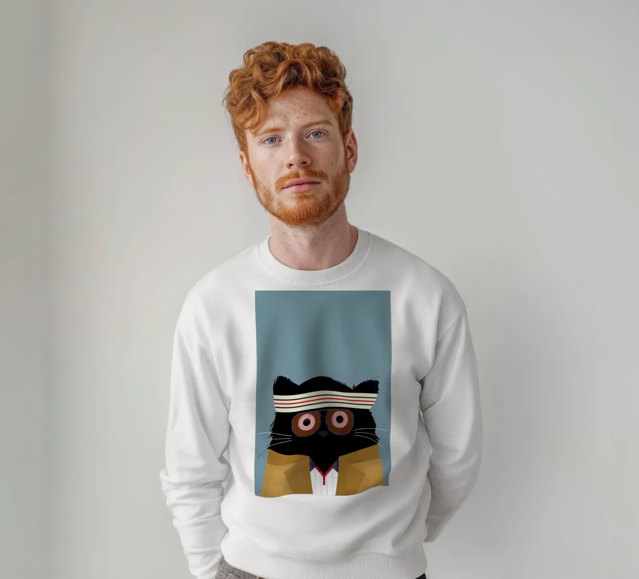 Cat - Tenenbaum felpa da Doozal