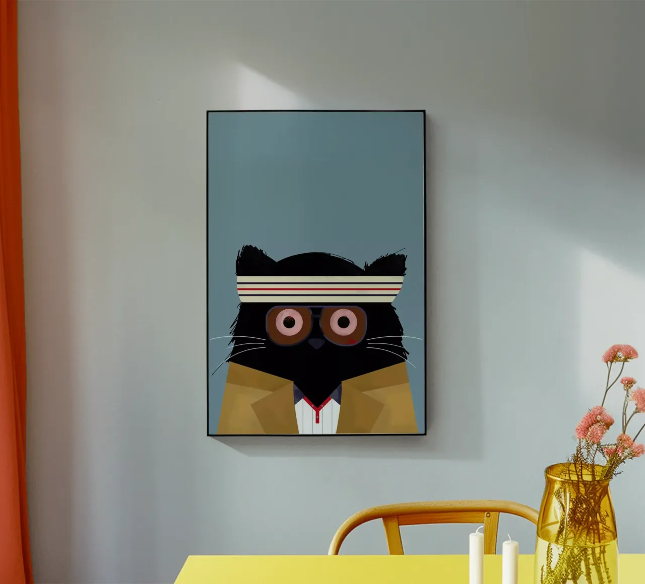 Cat - Tenenbaum plexiglass da Doozal