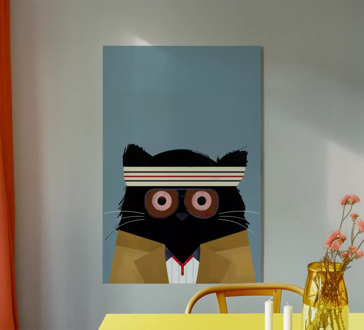 Cat - Tenenbaum plexiglass da Doozal