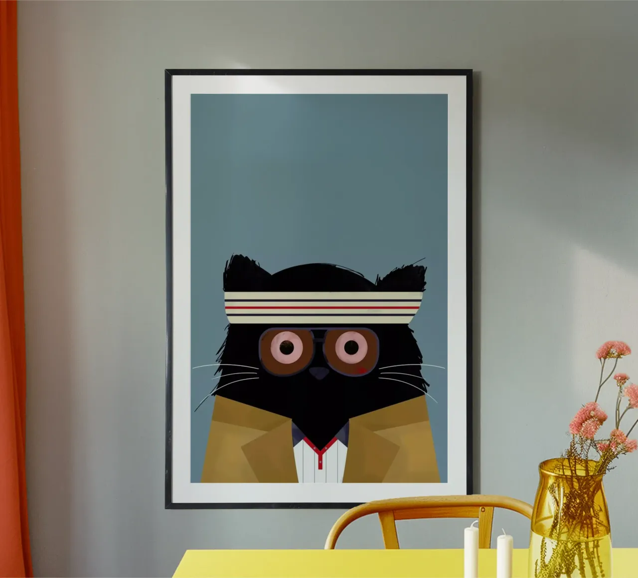 Cat - Tenenbaum Hahnemühle von Doozal