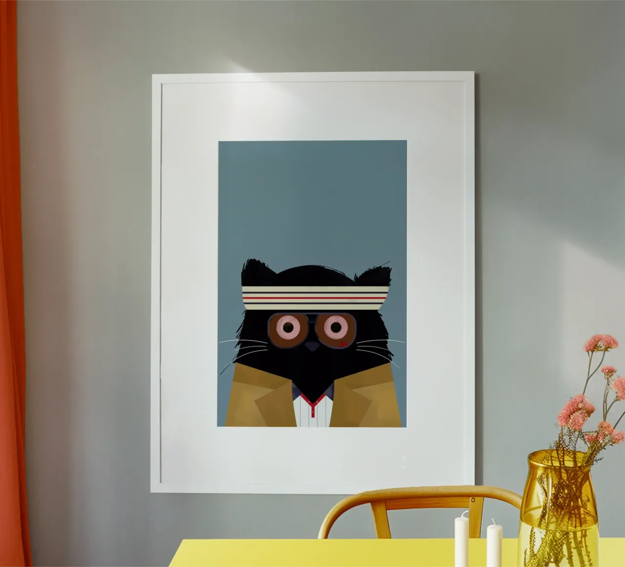 Cat - Tenenbaum Hahnemühle von Doozal
