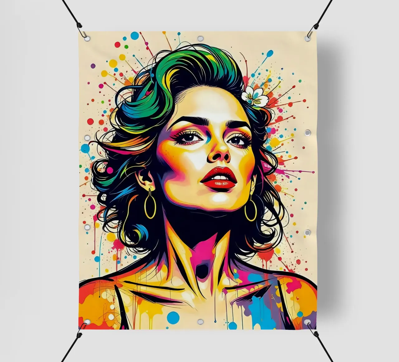Stile_A_11 telo in pvc da AI-Portraits by LK