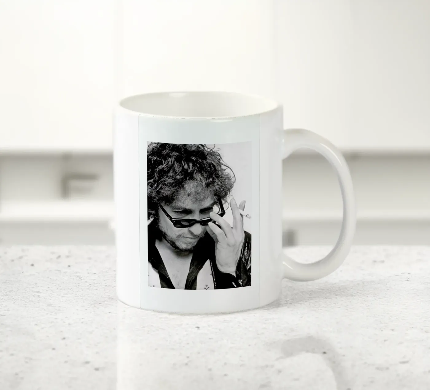 Bob Dylan ceramic mug by Gallery Print and Art Limited