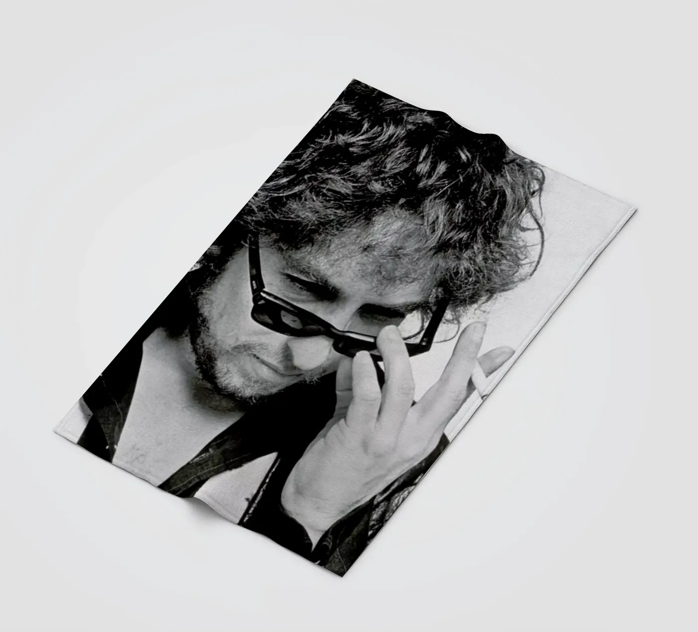 Bob Dylan fleecedeken van Gallery Print and Art Limited