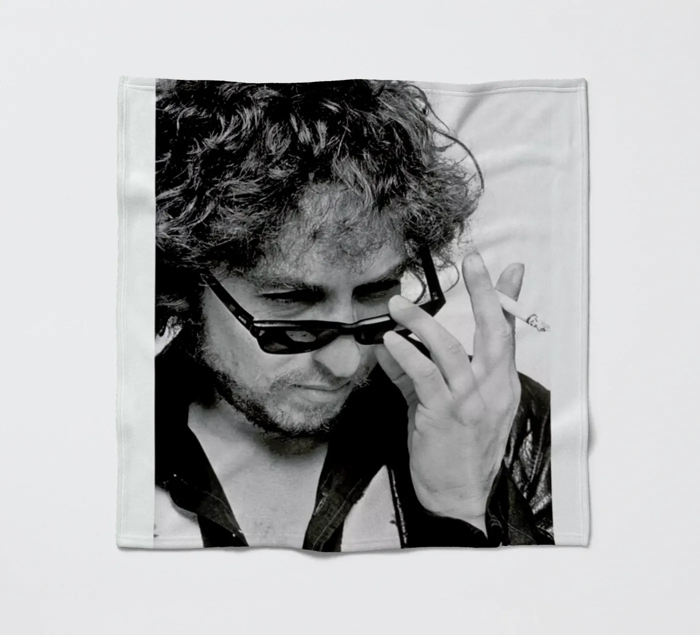 Bob Dylan fleecedeken van Gallery Print and Art Limited
