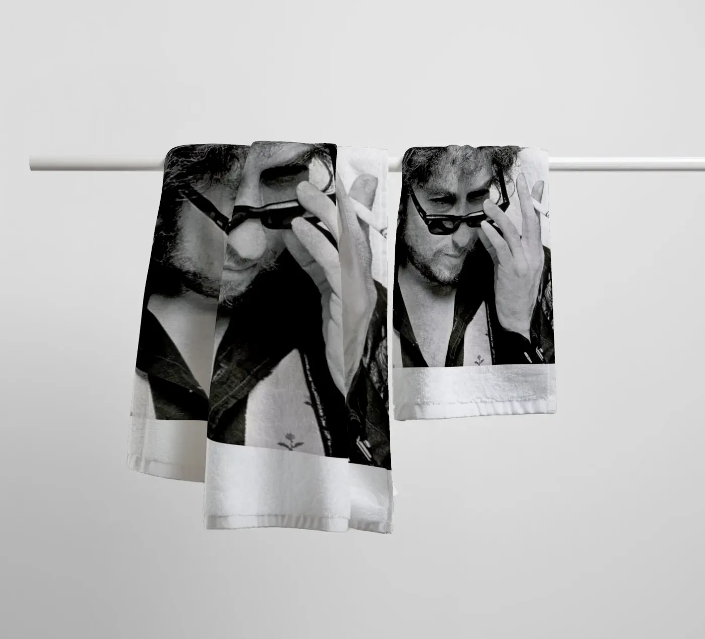 Bob Dylan towel by Gallery Print and Art Limited