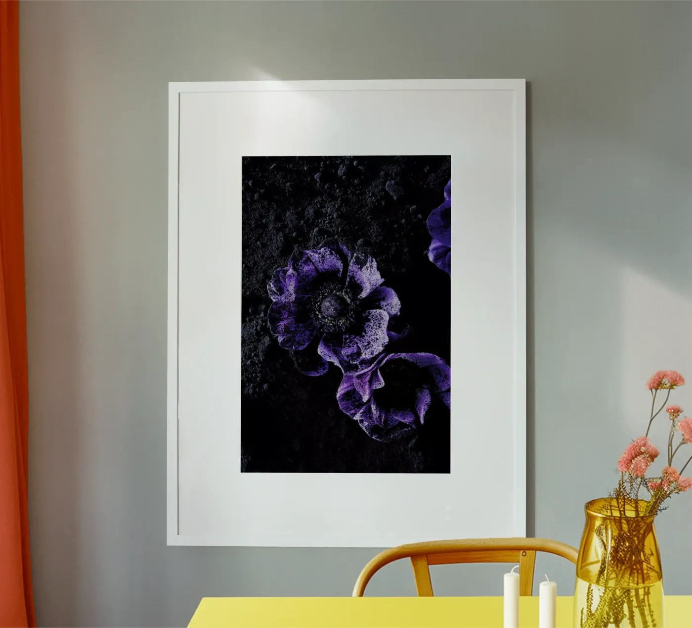 Flowers Three poster by neon* fotografie