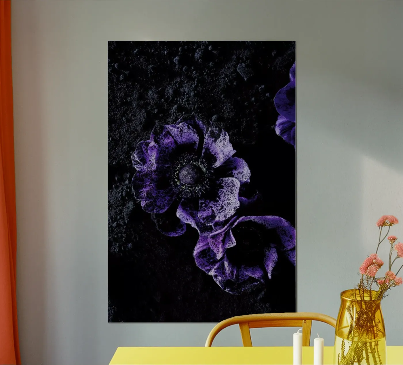 Flowers Three poster by neon* fotografie