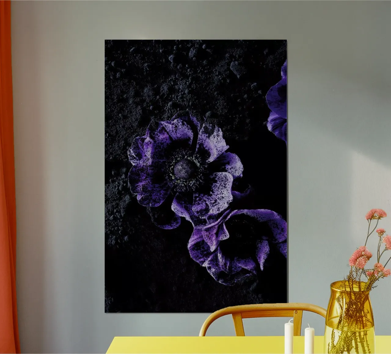 Flowers Three poster da neon* fotografie