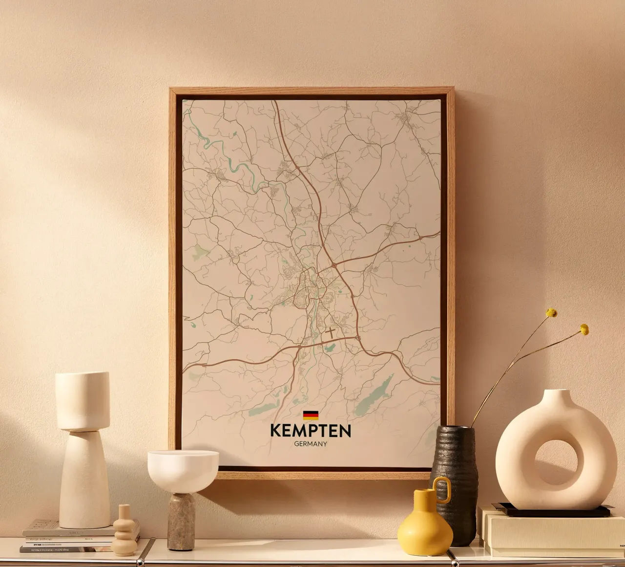 Kempten DE canvas by Jacob W MICKELSON