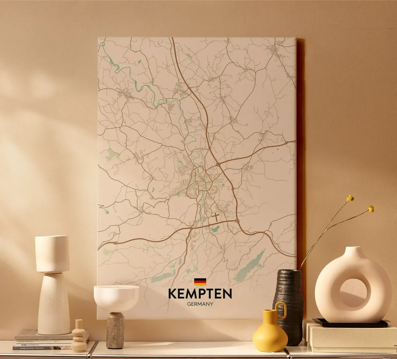 Kempten DE canvas by Jacob W MICKELSON
