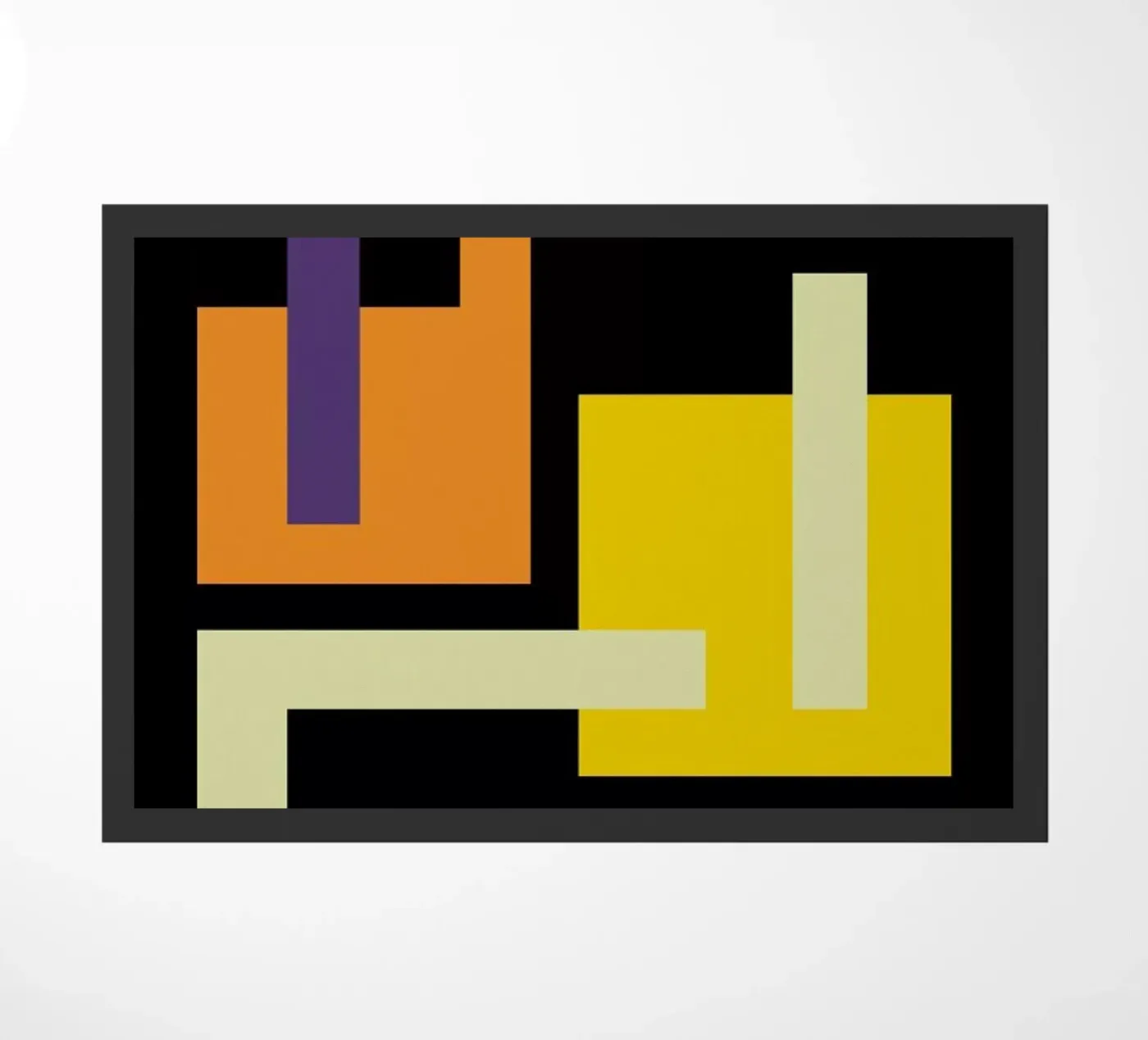 About Black doormat by Metron