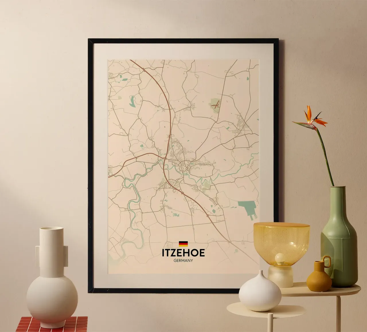 Itzehoe DE poster da Jacob W MICKELSON