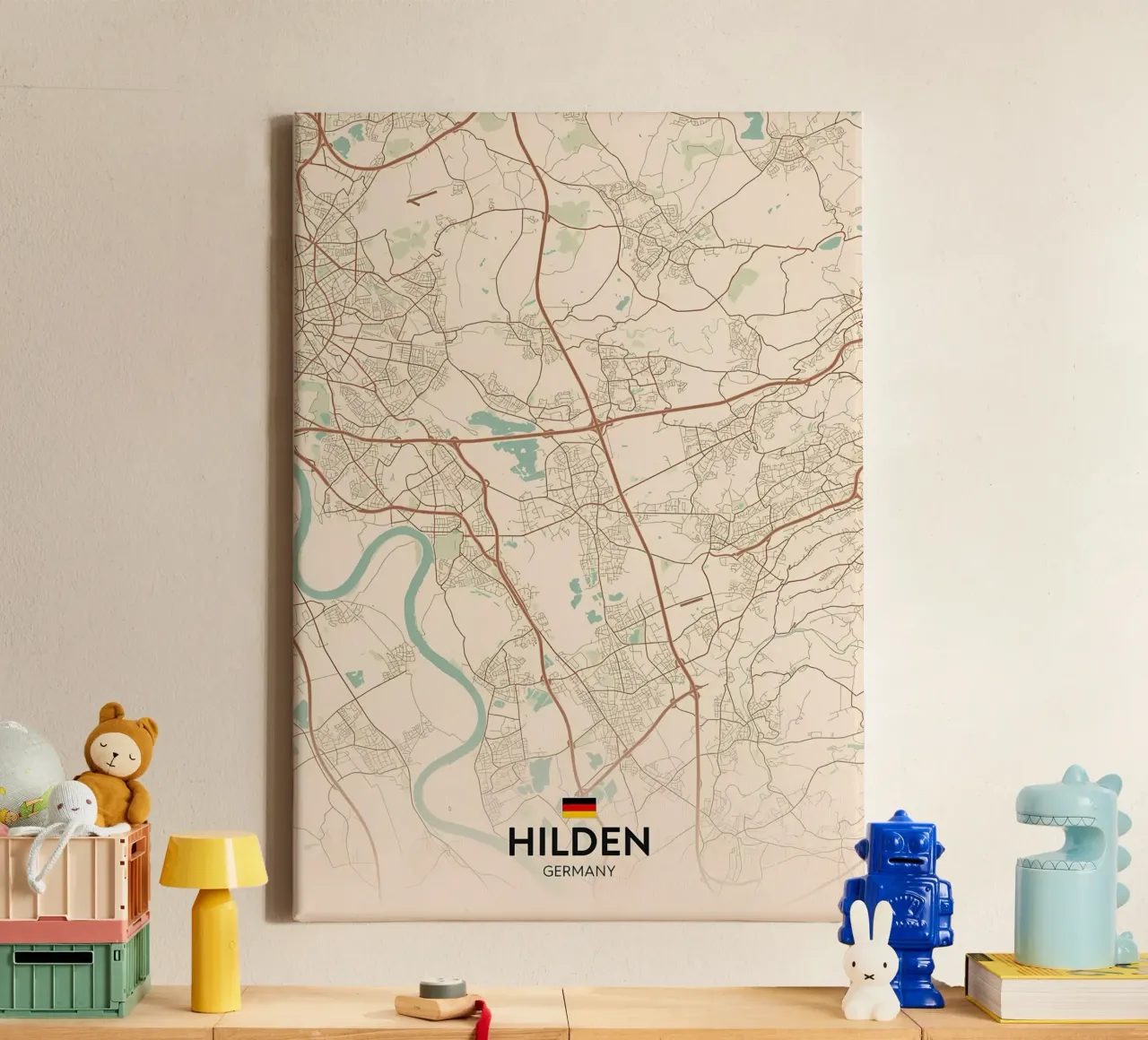 Hilden DE canvas by Jacob W MICKELSON