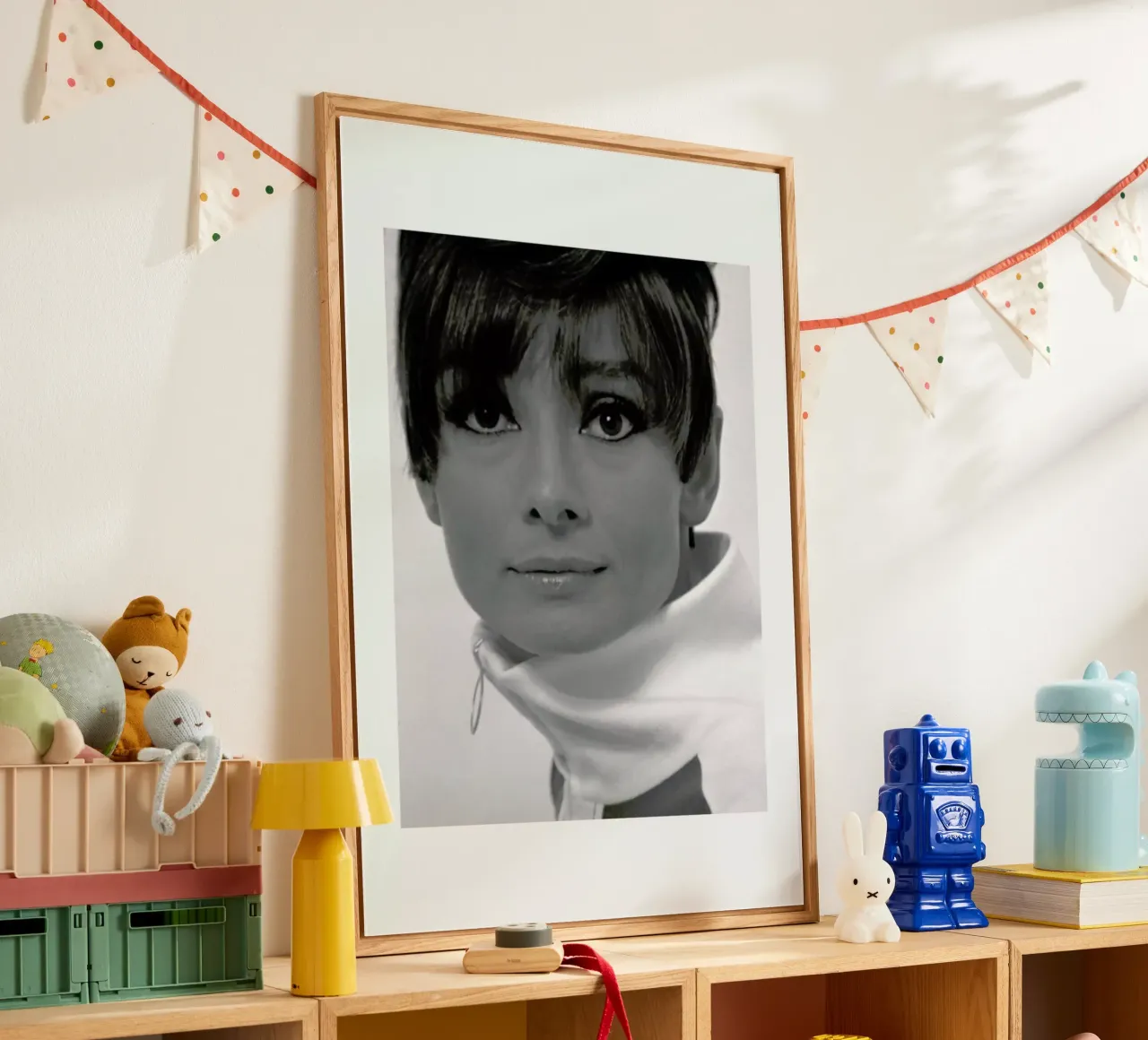 Audrey Hepburn, 1966 metacrilato de Gallery Print and Art Limited