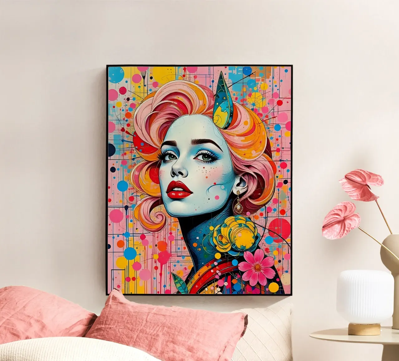 Stile_A_12 plexiglass da AI-Portraits by LK