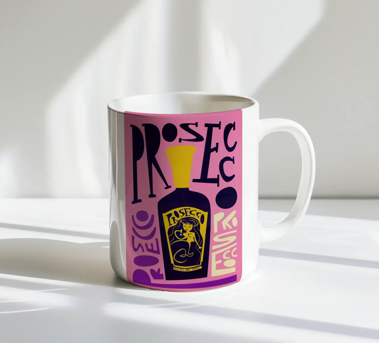 Prosecco tazza in ceramica da Fox & Velvet