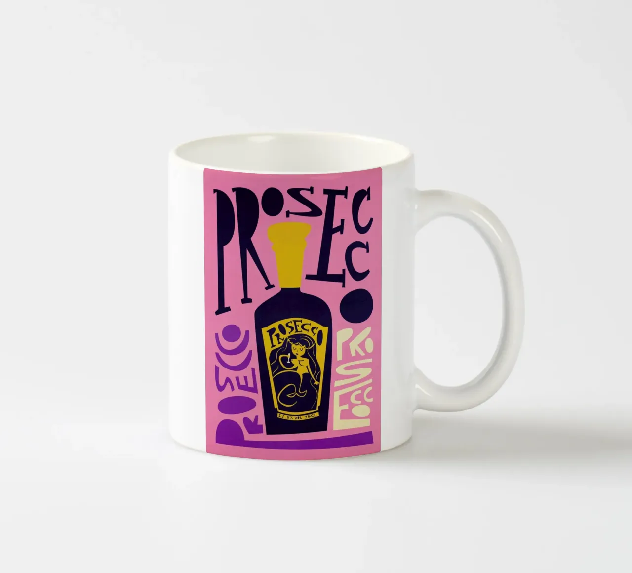 Prosecco tazza in ceramica da Fox & Velvet