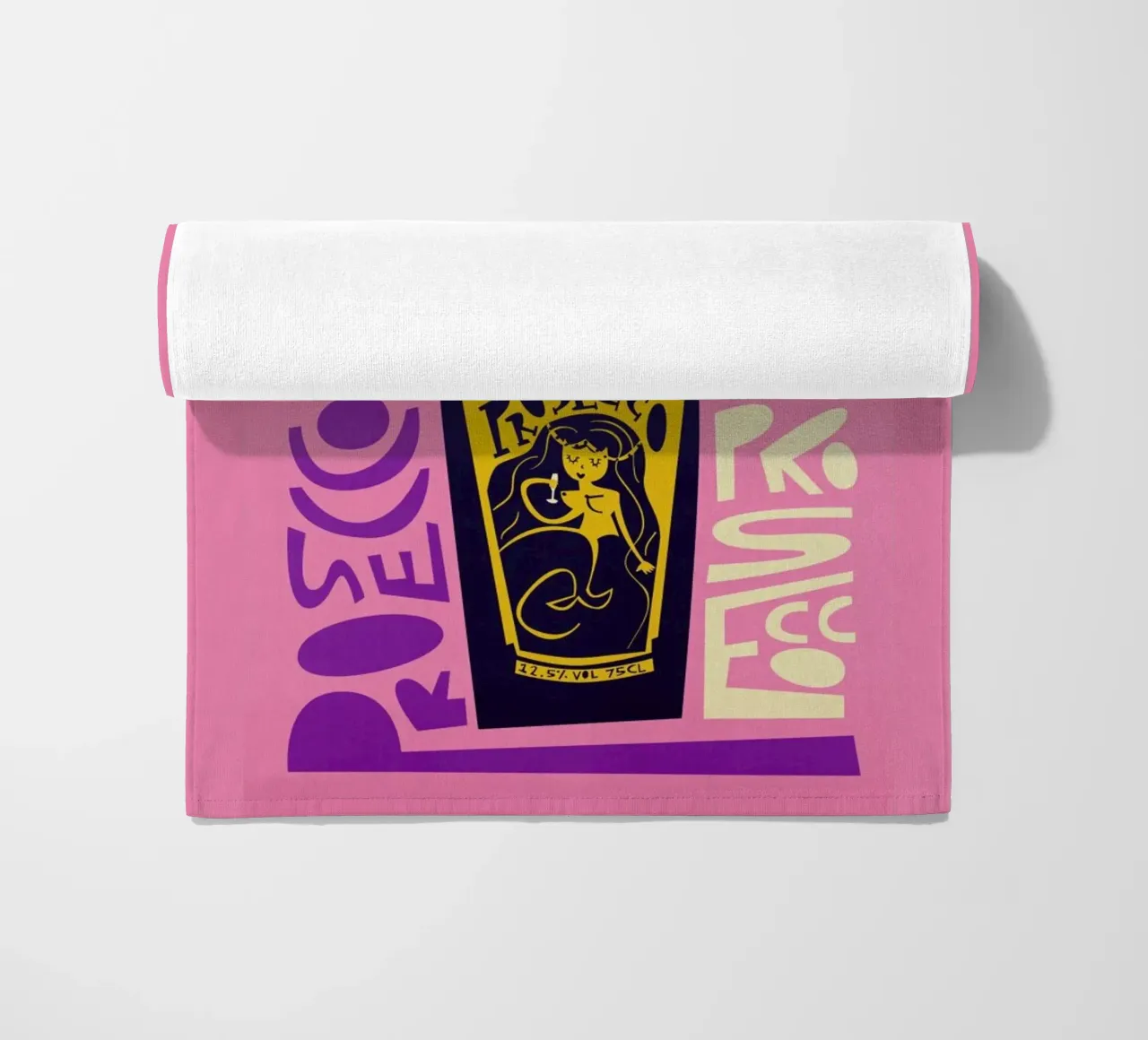 Prosecco telo mare da Fox & Velvet