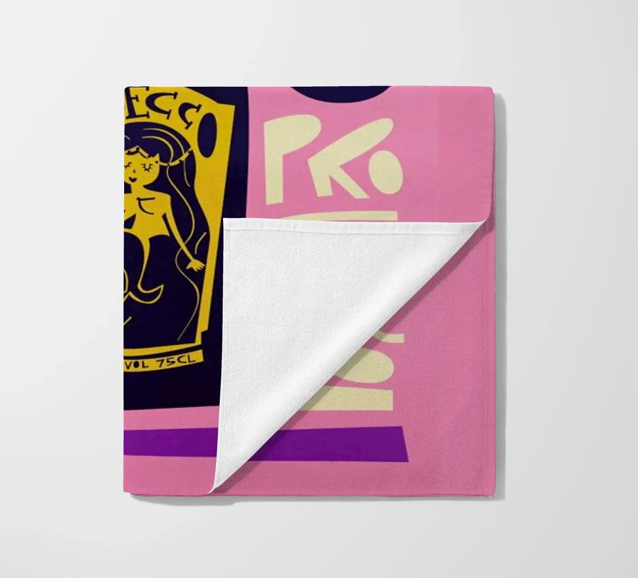 Prosecco telo mare da Fox & Velvet