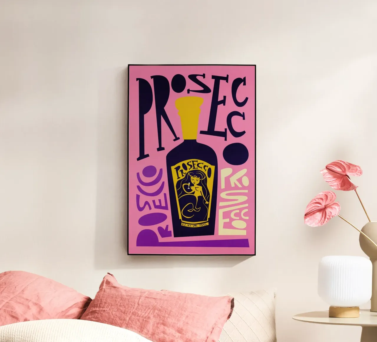 Prosecco plexiglass da Fox & Velvet