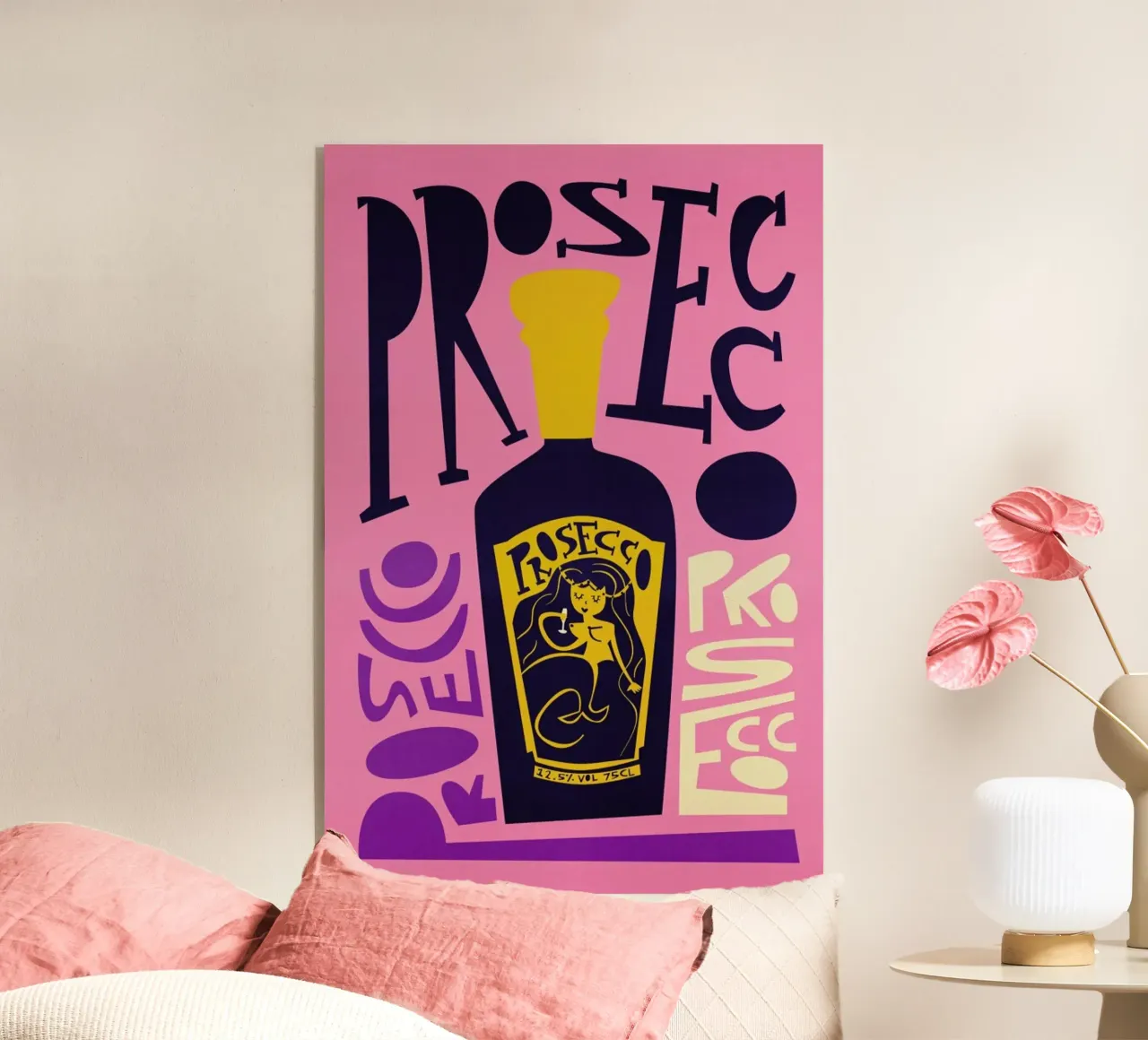 Prosecco plexiglass da Fox & Velvet