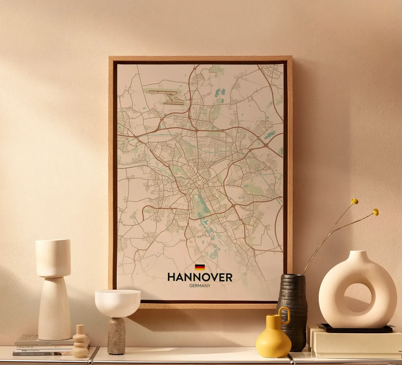 Hannover DE tela con Cornice a cassetta da Jacob W MICKELSON
